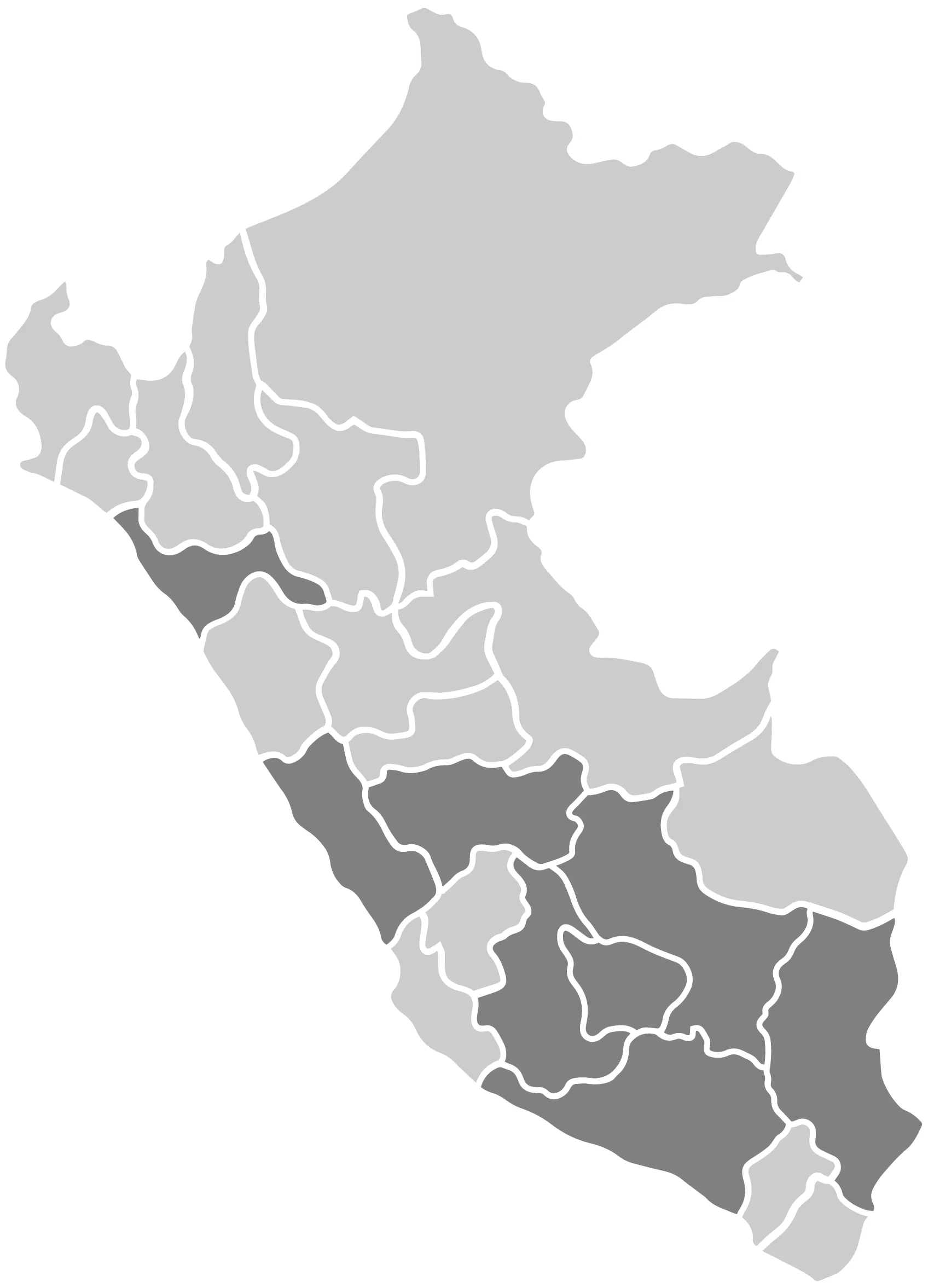 Mapa del Perú